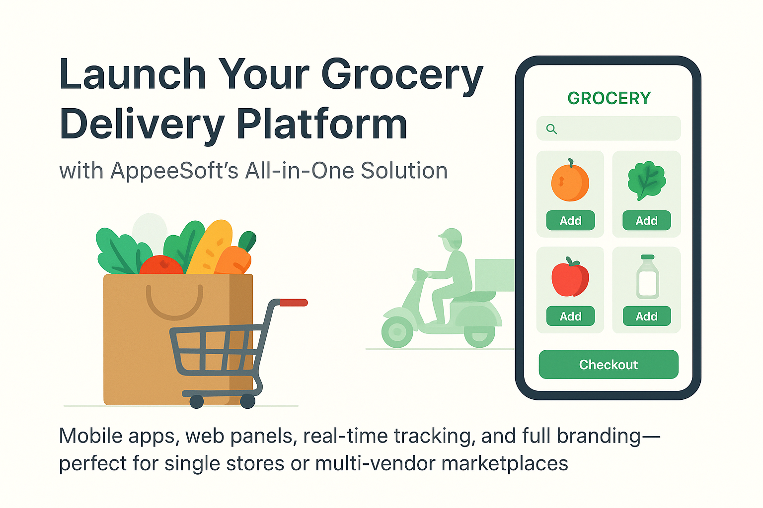Build and Launch Your Own Grocery Delivery Platform